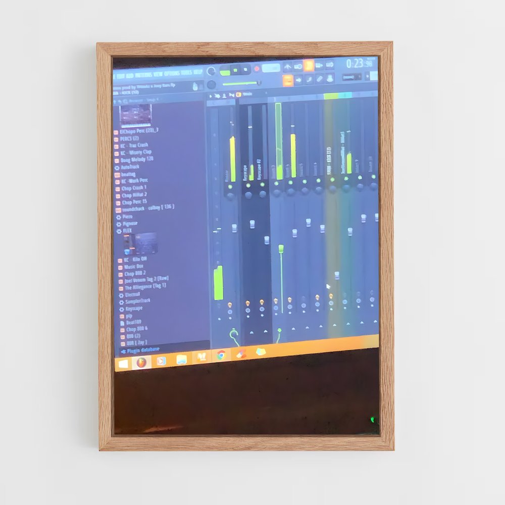 ap-fl studio-8 cadre Bois clair