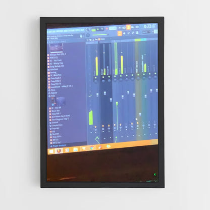 ap-fl studio-8 cadre Noir