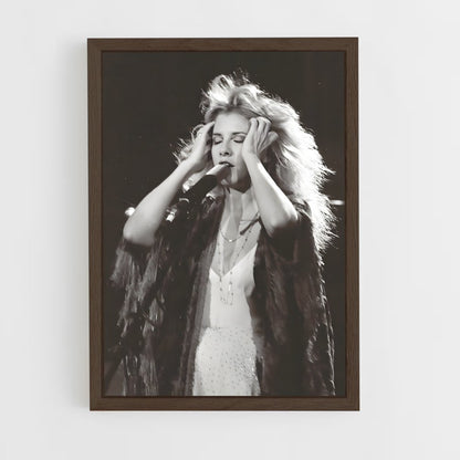 ap-fleetwood mac-2 cadre Bois foncé