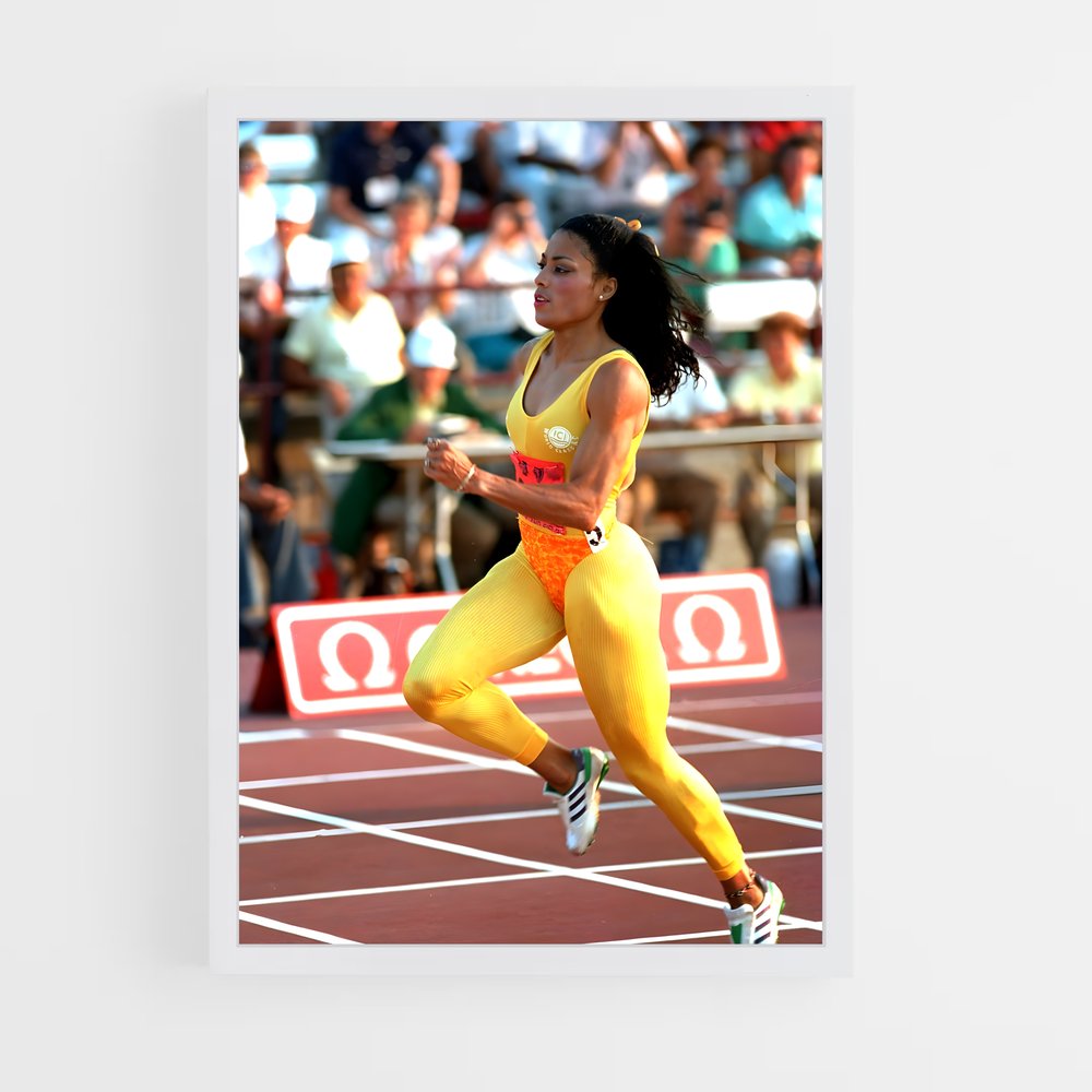 ap-florence griffith-joyner-2 cadre Blanc