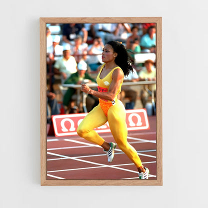 ap-florence griffith-joyner-2 cadre Bois clair