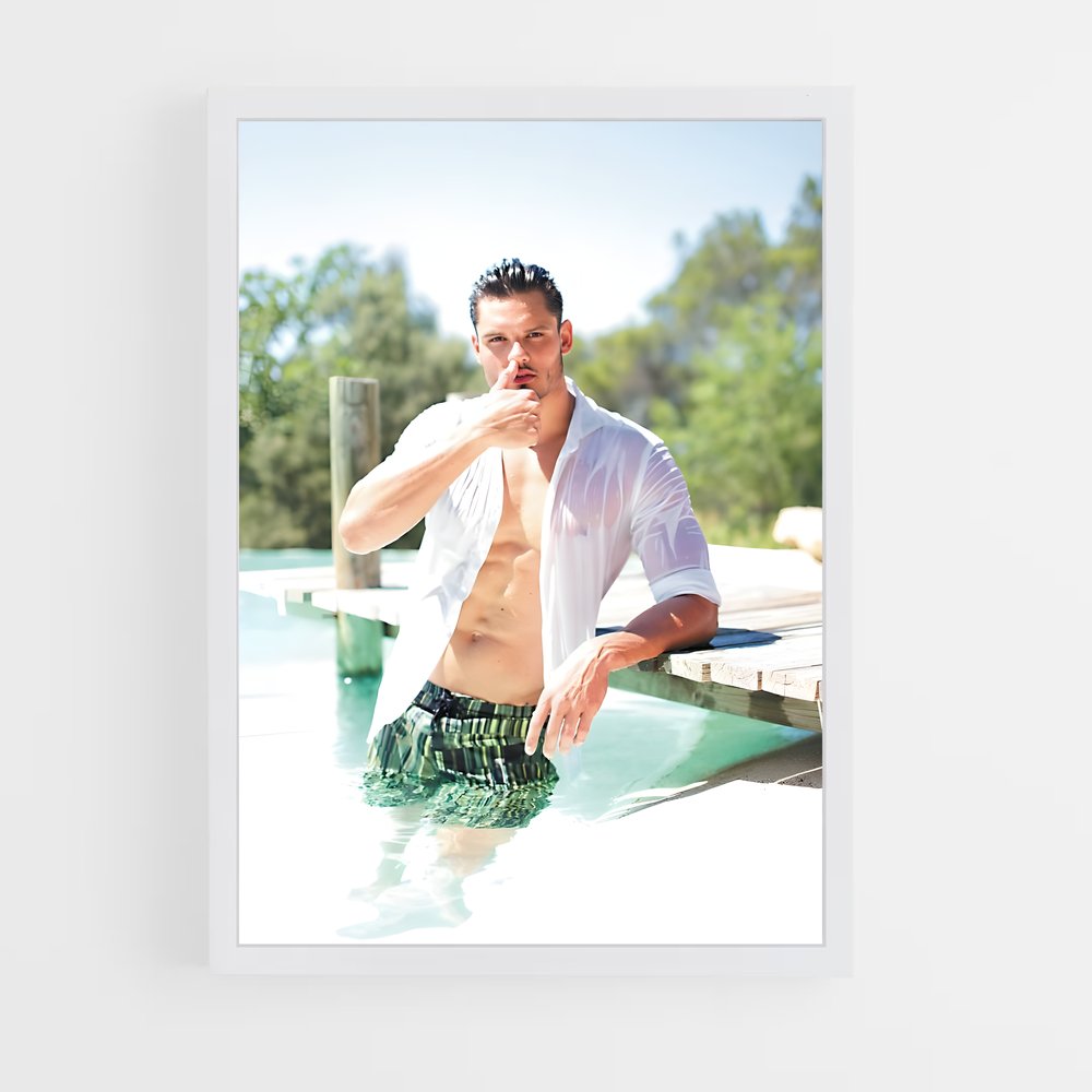 ap-florent manaudou-4 cadre Blanc