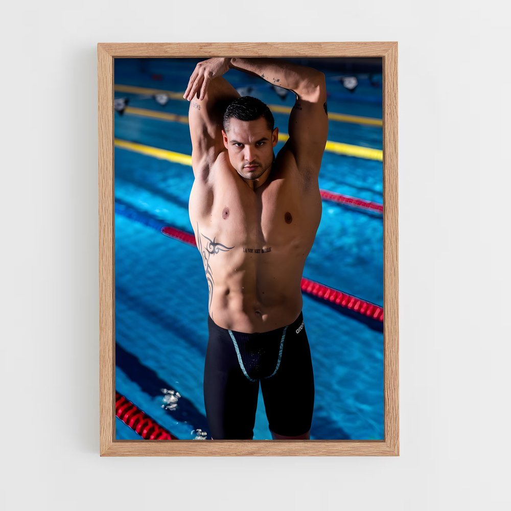 ap-florent manaudou-5 cadre Bois clair