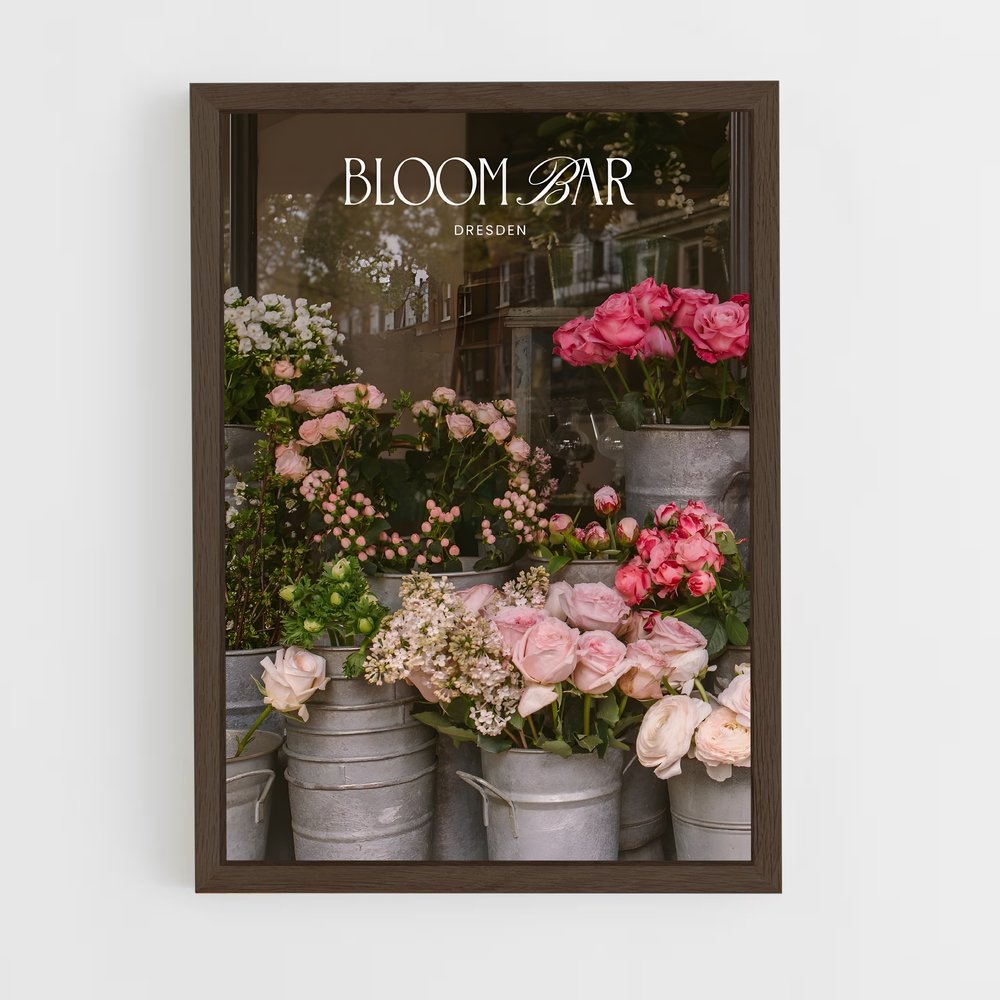 ap-florist-3 cadre Bois foncé