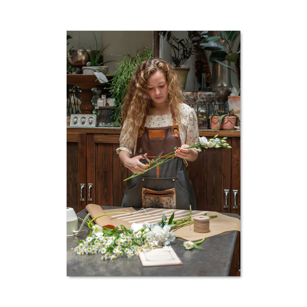 Poster Fleuriste en Fête