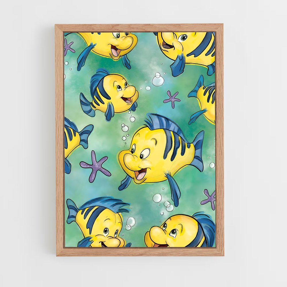 ap-flounder-3 cadre Bois clair