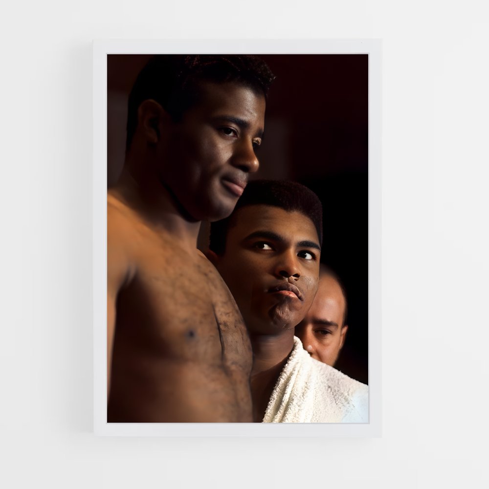 ap-floyd patterson-1 cadre Blanc