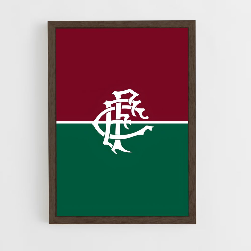 ap-fluminense fc-13 cadre Bois foncé