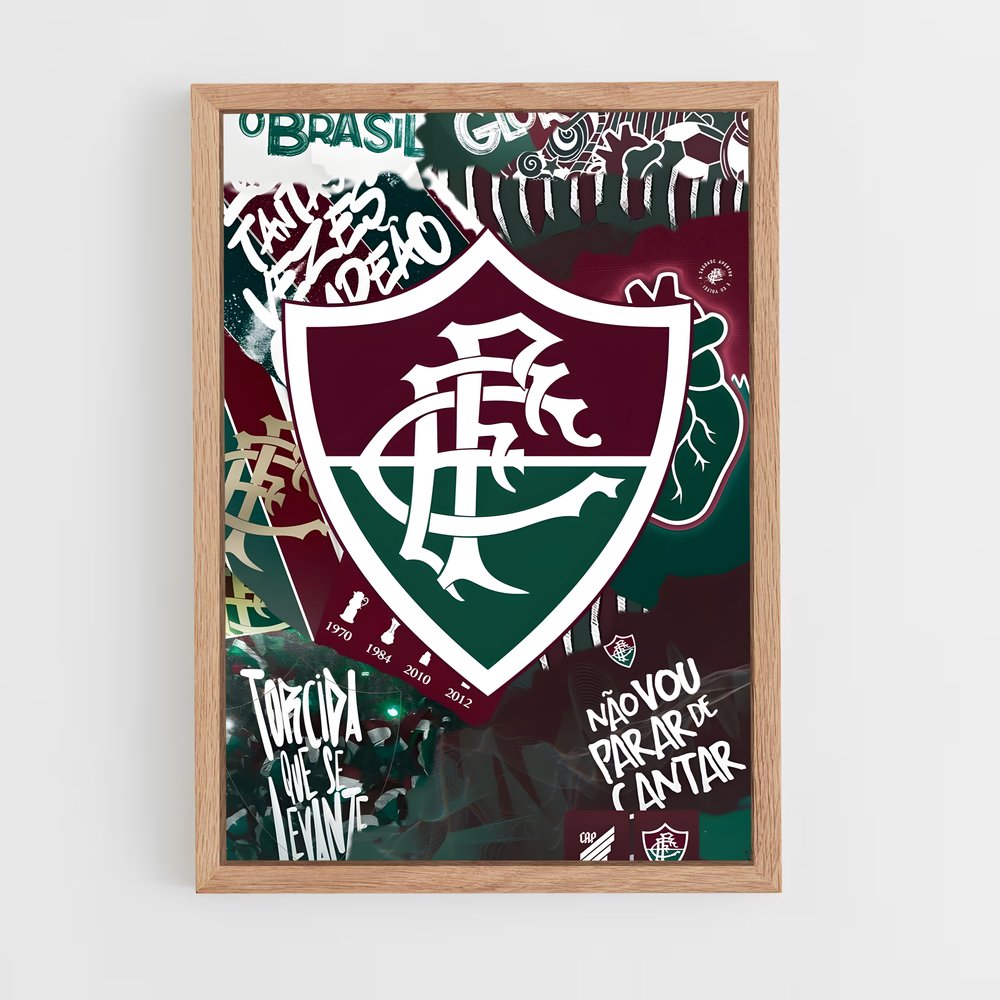 ap-fluminense fc-2 cadre Bois clair