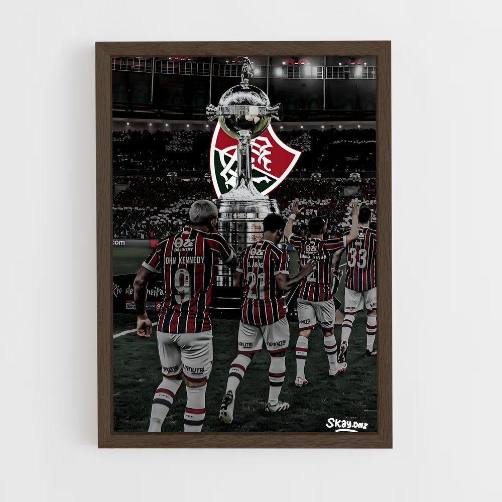 ap-fluminense fc-21 cadre Bois foncé
