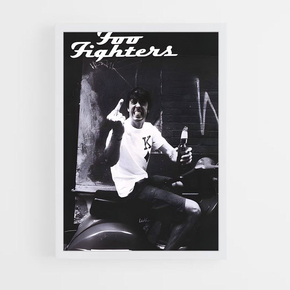 ap-foo fighters-7 cadre Blanc