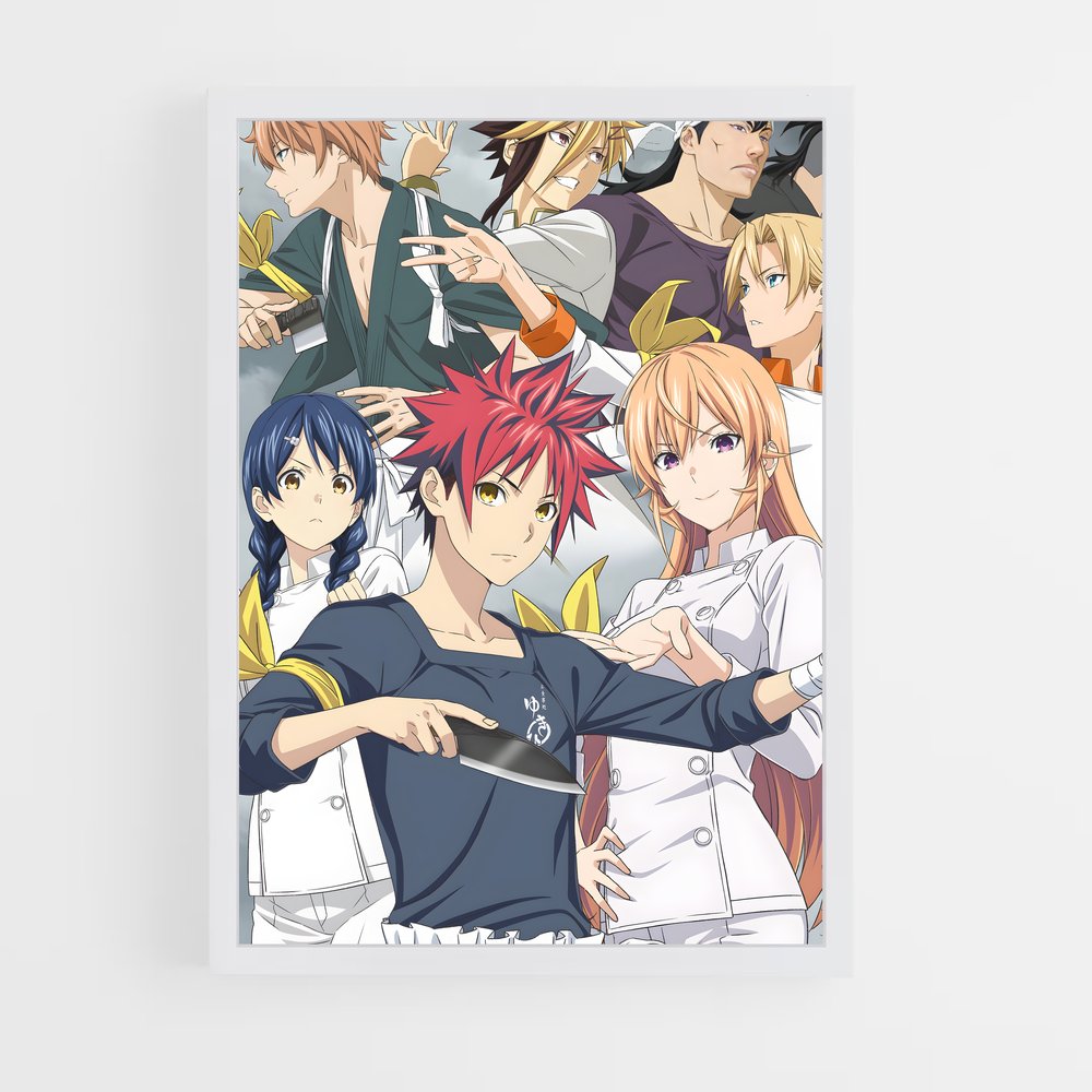 ap-food wars-3 cadre Blanc