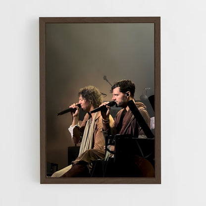 ap-for king and country-3 cadre Bois foncé