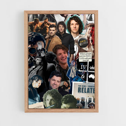 ap-for king and country-9 cadre Bois clair