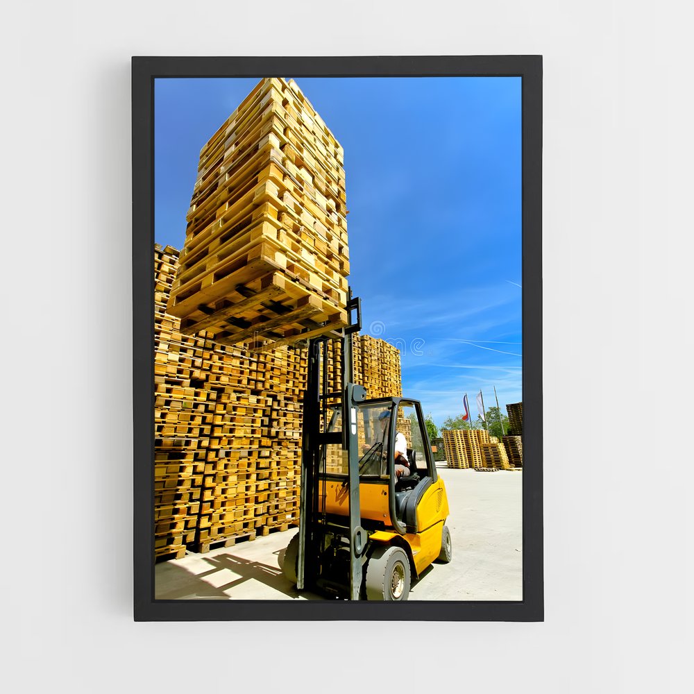 ap-forklift operator-2 cadre Noir