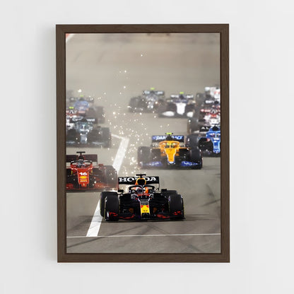 ap-formula 1-3 cadre Bois foncé