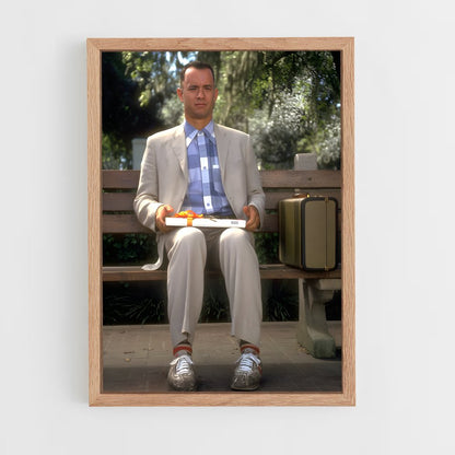 ap-forrest gump-7 cadre Bois clair