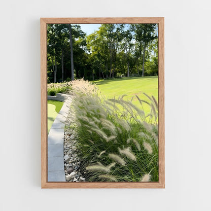 ap-fountain grass-1 cadre Bois clair