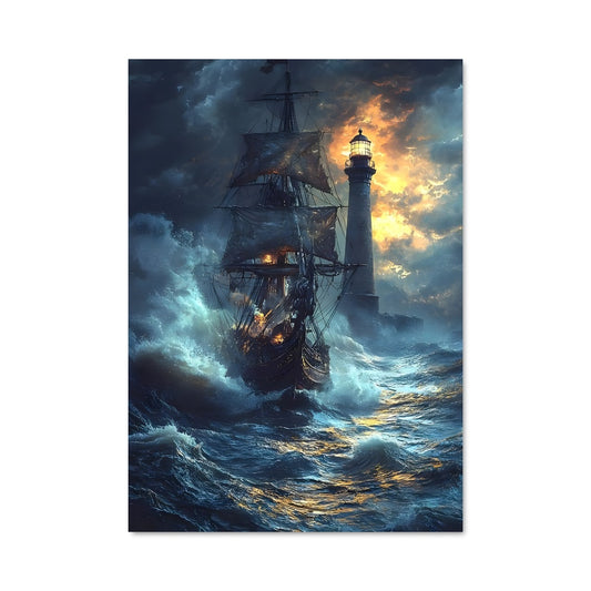 Poster Phare des Mers