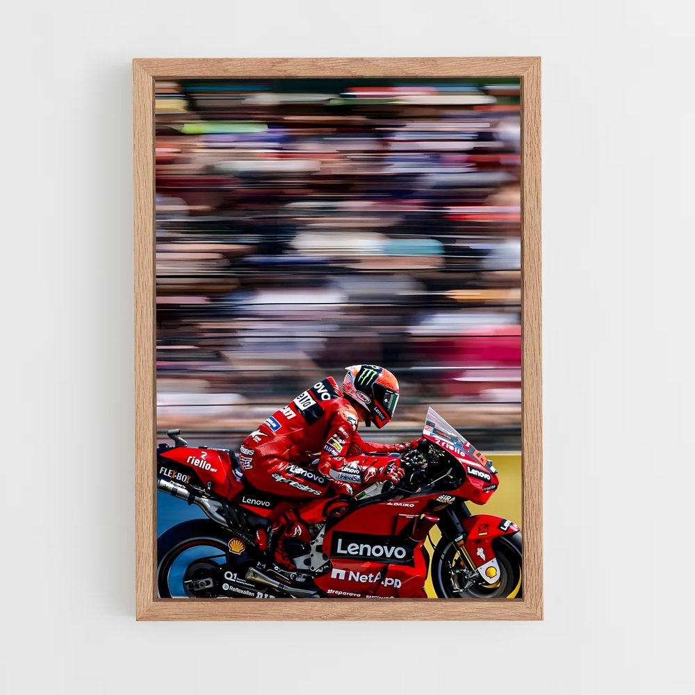 ap-francesco bagnaia-3 cadre Bois clair