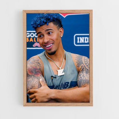 ap-francisco lindor-2 cadre Bois clair