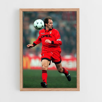 ap-franco baresi-9 cadre Bois clair