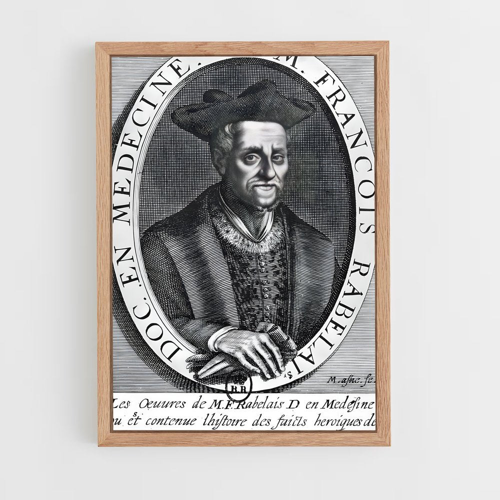 ap-francois rabelais-3 cadre Bois clair