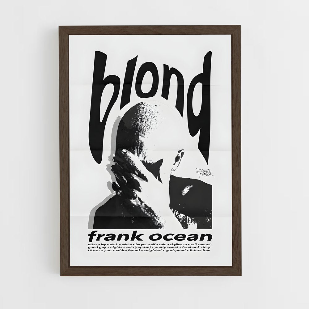 ap-frank ocean-12 cadre Bois foncé