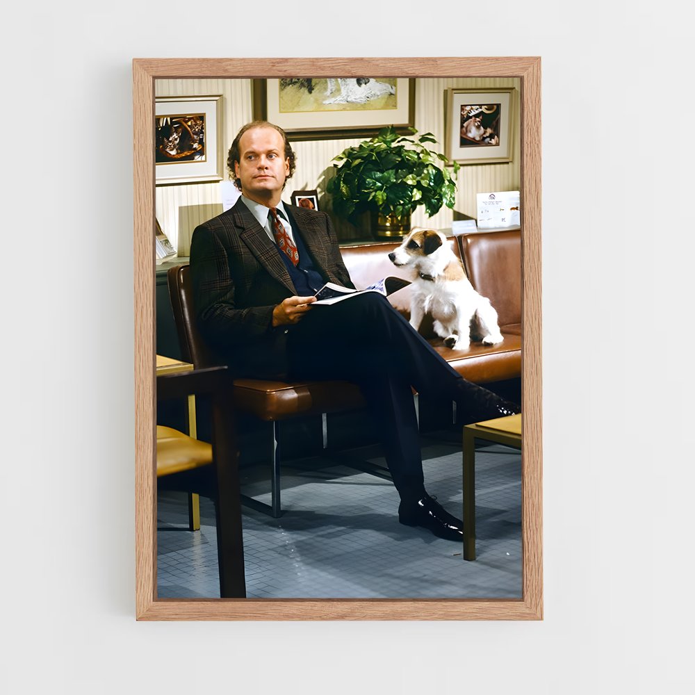 ap-frasier crane-9 cadre Bois clair