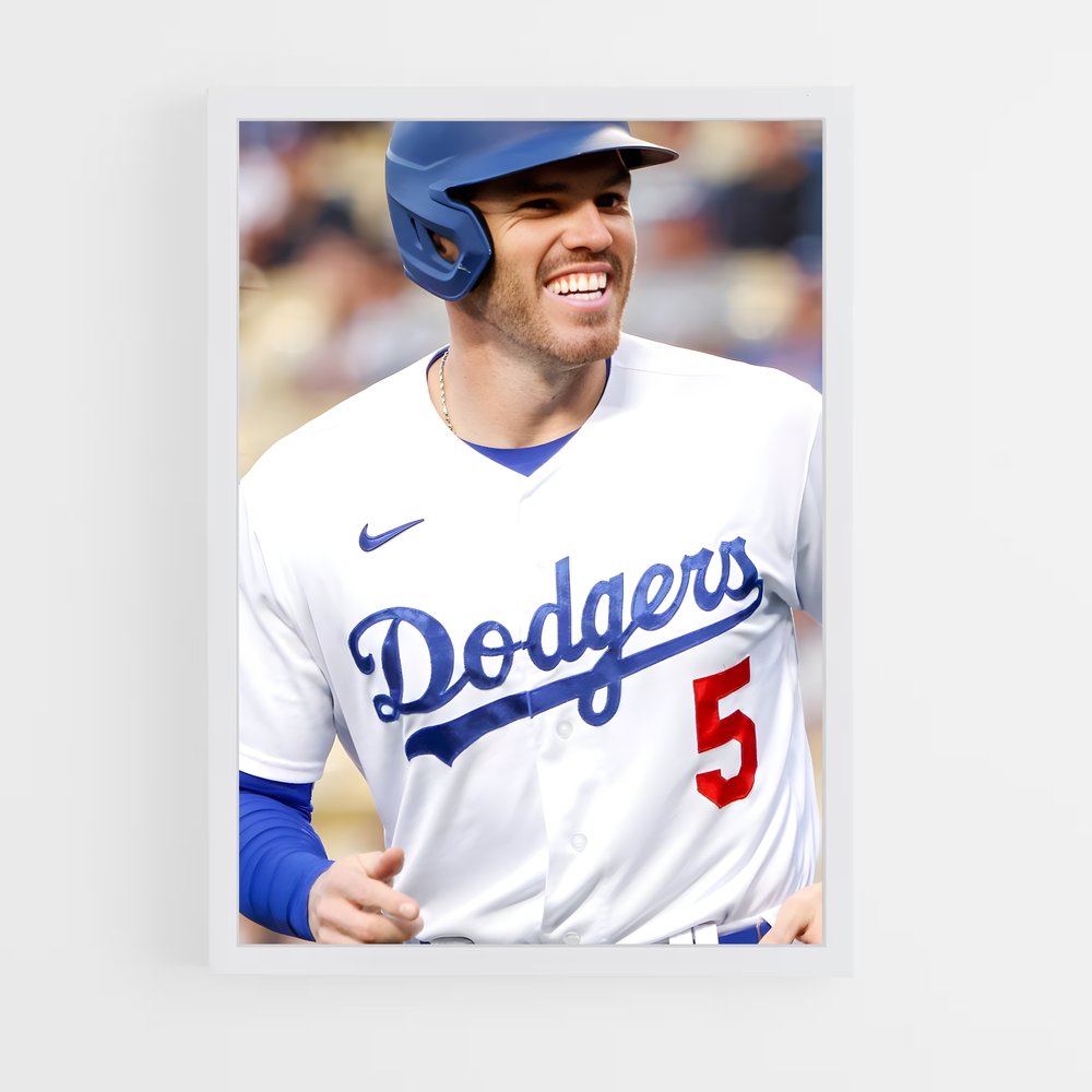ap-freddie freeman-1 cadre Blanc