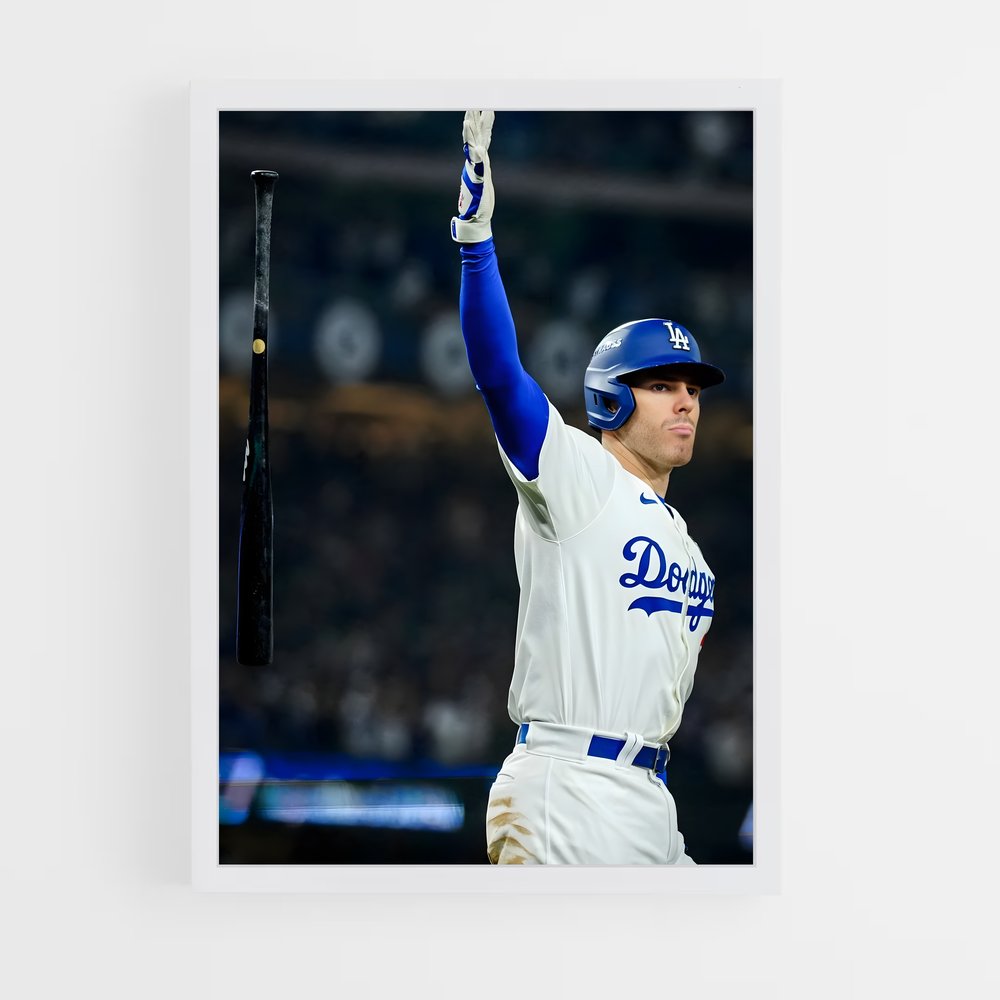 ap-freddie freeman-3 cadre Blanc