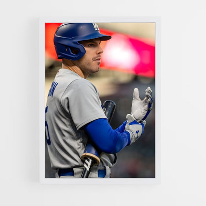 ap-freddie freeman-4 cadre Blanc