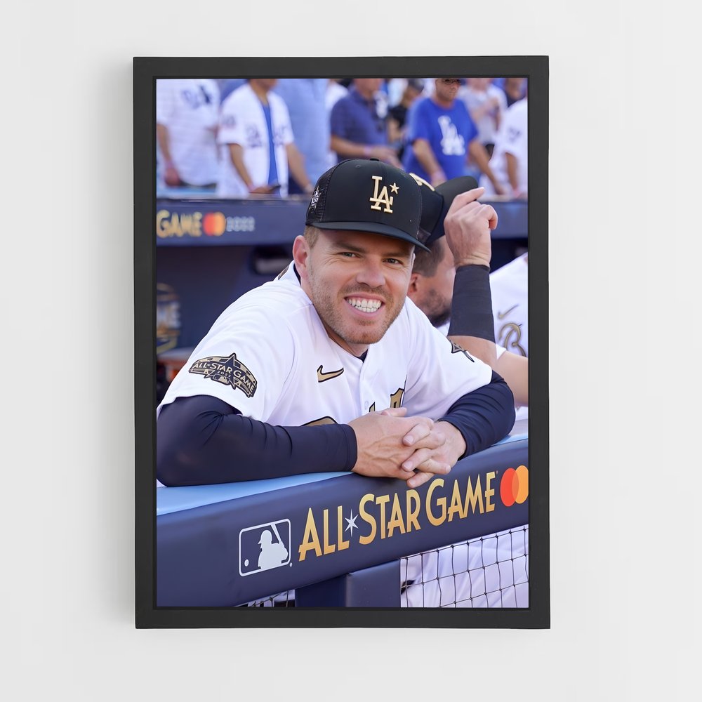 ap-freddie freeman-6 cadre Noir