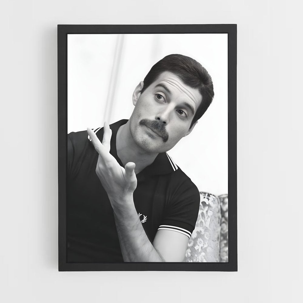 ap-freddie mercury-7 cadre Noir