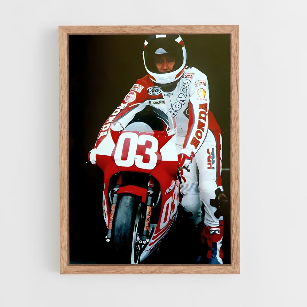 ap-freddie spencer-1 cadre Bois clair