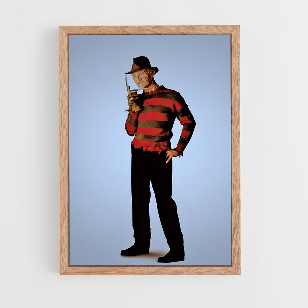 ap-freddy krueger-5 cadre Bois clair
