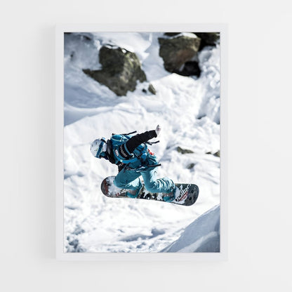 ap-freeride world tour snowboarding-2 cadre Blanc