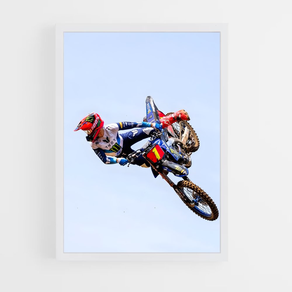 ap-freestyle motocross-8 cadre Blanc