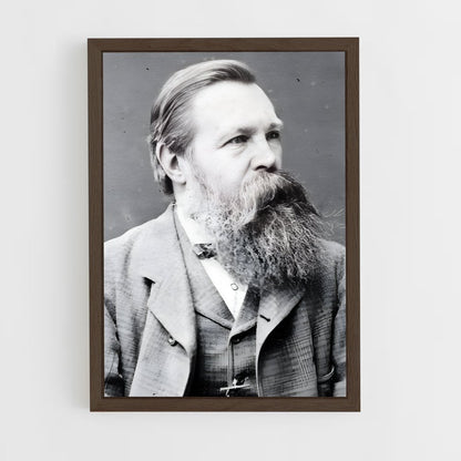 ap-friedrich engels-1 cadre Bois foncé