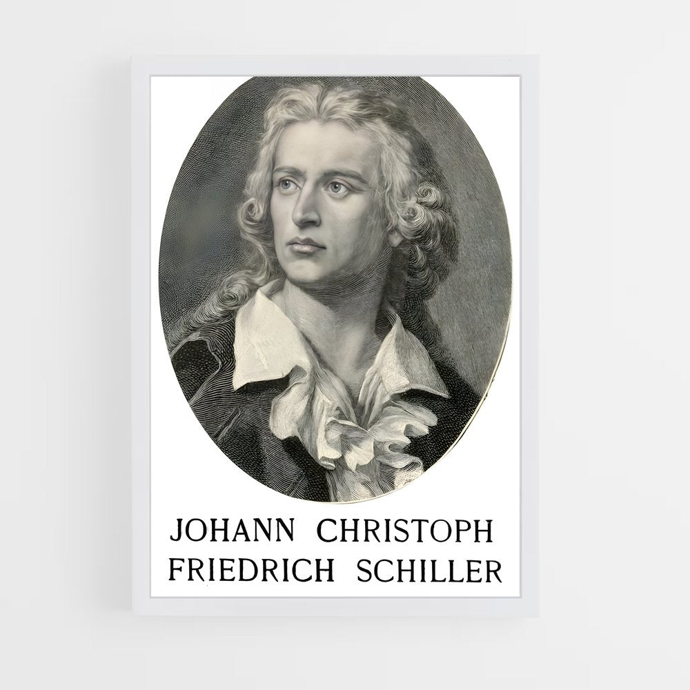 ap-friedrich schiller-6 cadre Blanc