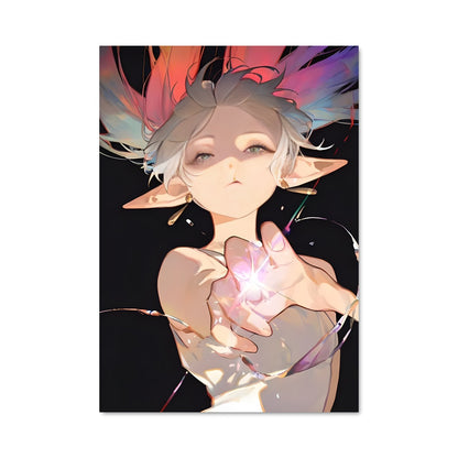 Poster La Fille Fleurie
