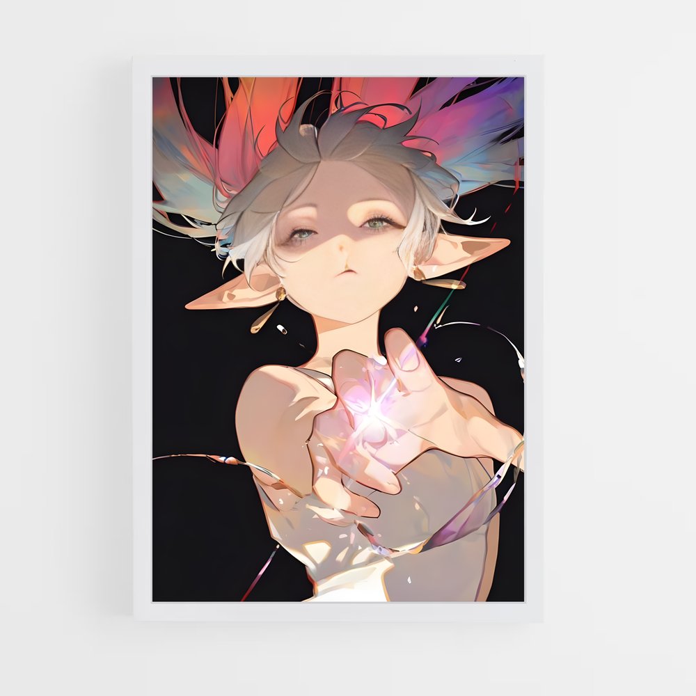 ap-frieren elf-1 cadre Blanc