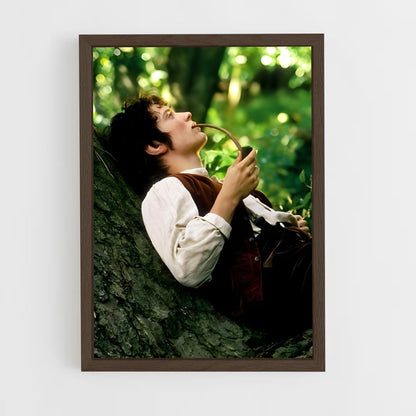 ap-frodo baggins-6 cadre Bois foncé
