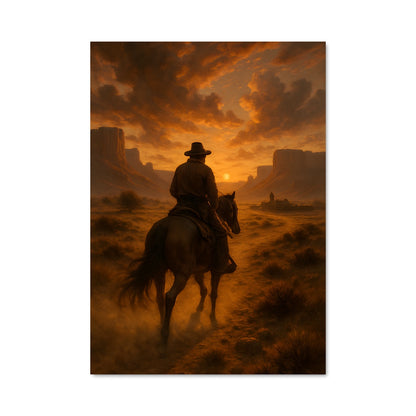 Poster Cavalier des Sables