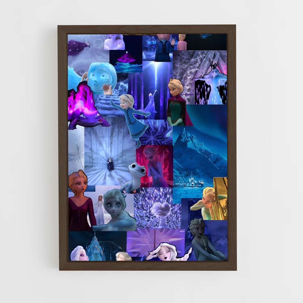 ap-frozen-7 cadre Bois foncé