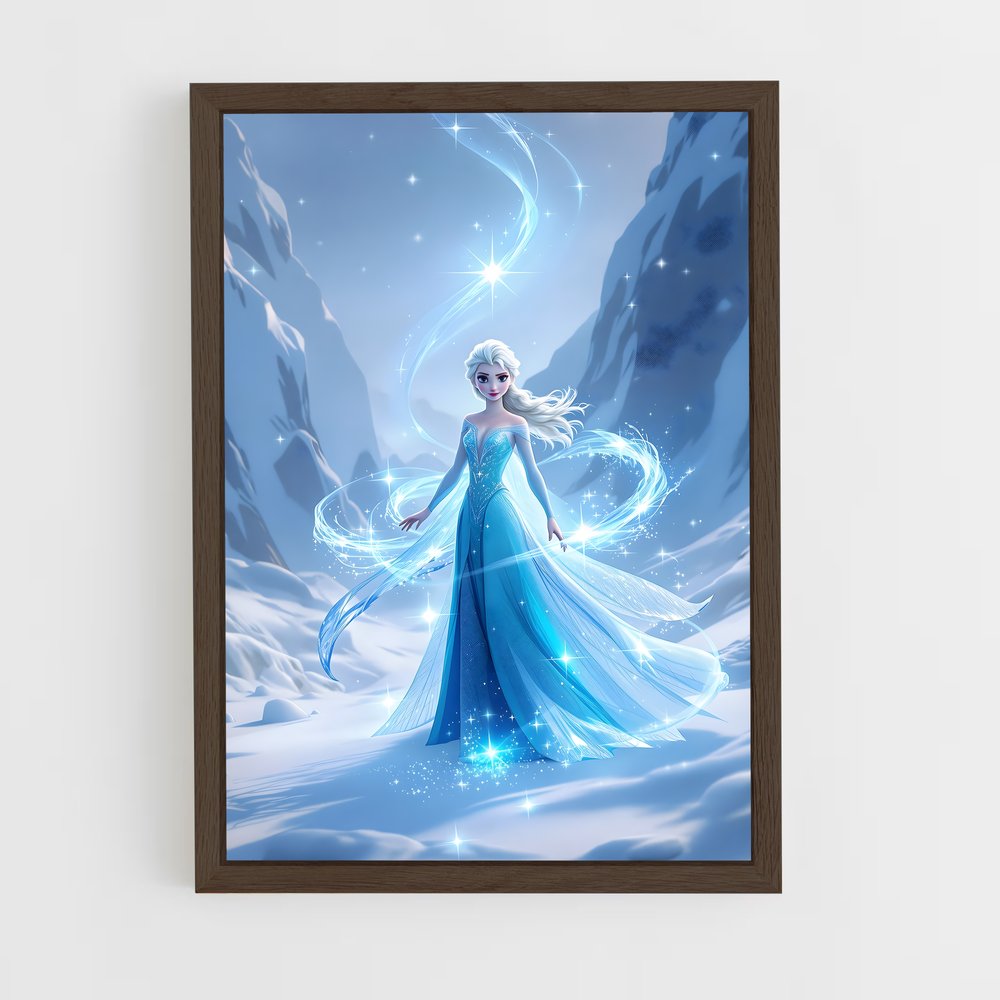 ap-frozen-8 cadre Bois foncé