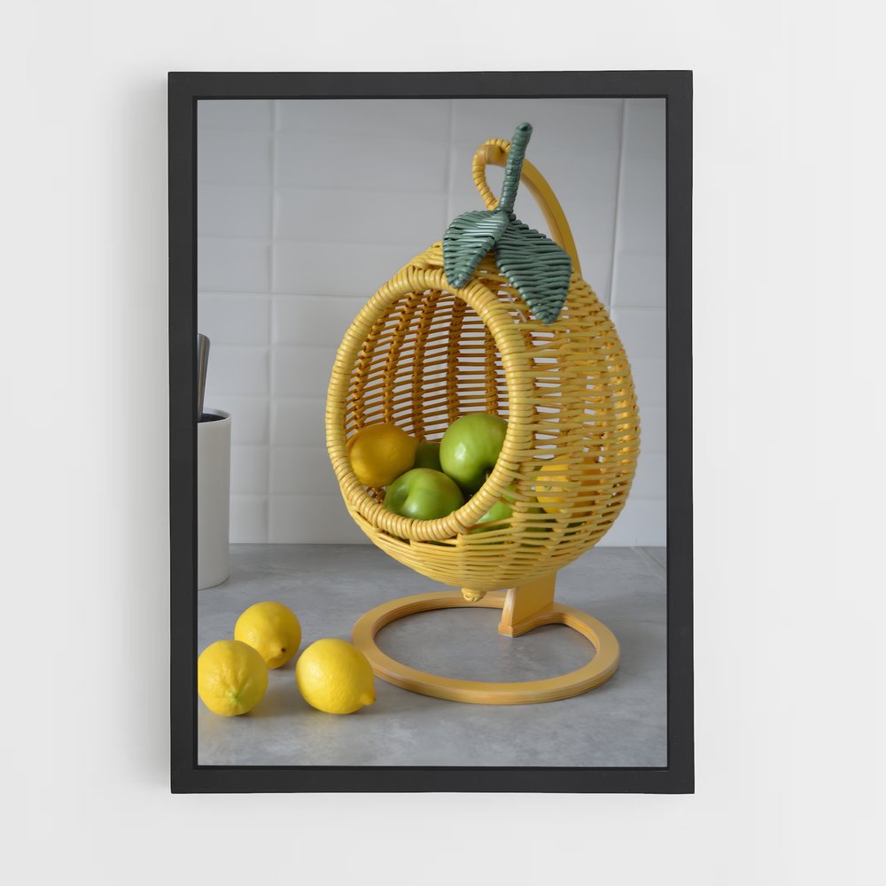 ap-fruits-2 cadre Noir