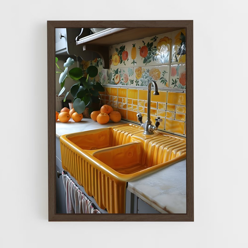 ap-fruits-4 cadre Bois foncé