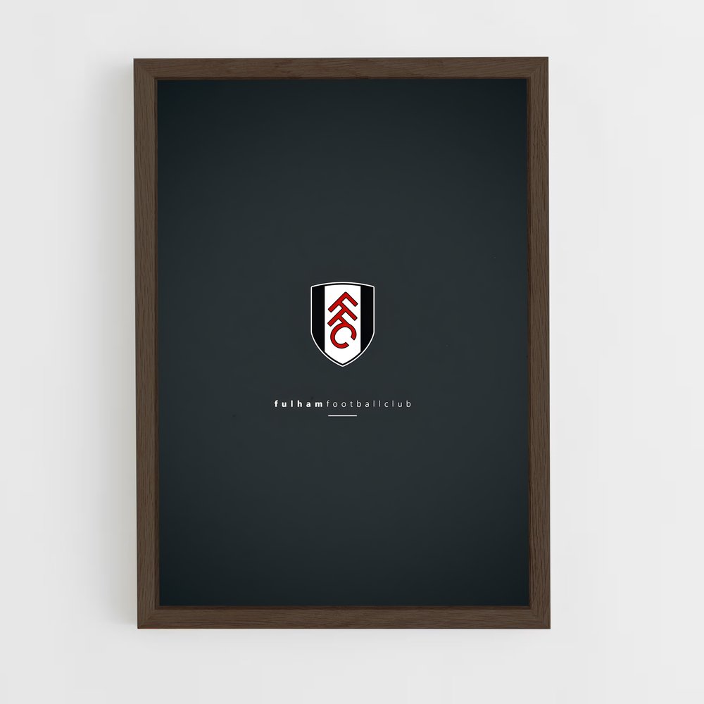 ap-fulham fc-10 cadre Bois foncé