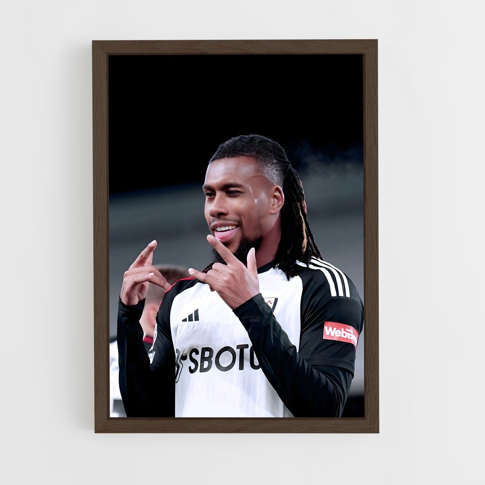 ap-fulham fc-2 cadre Bois foncé